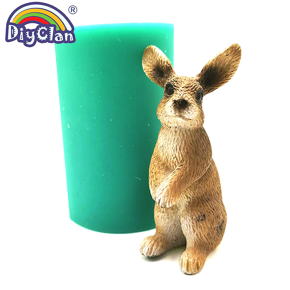 3D Simulation Rabbit Silicone  - Bunny Cake Mold บทวิจารณ์และราคา