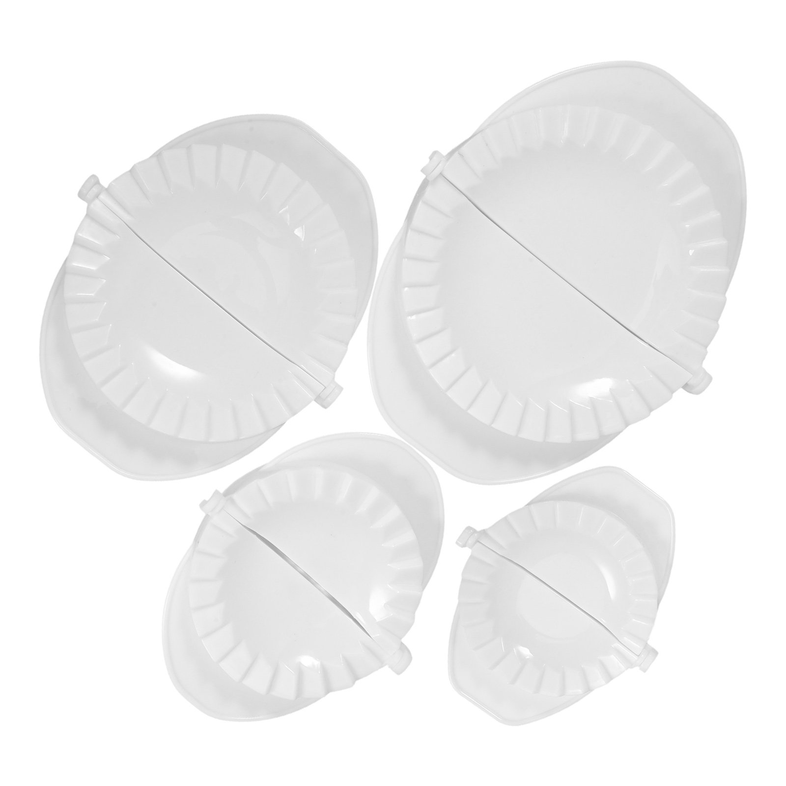 4Pcs Dumpling Maker Set PP Mat - Dumpling Press Set บทวิจารณ์และราคา