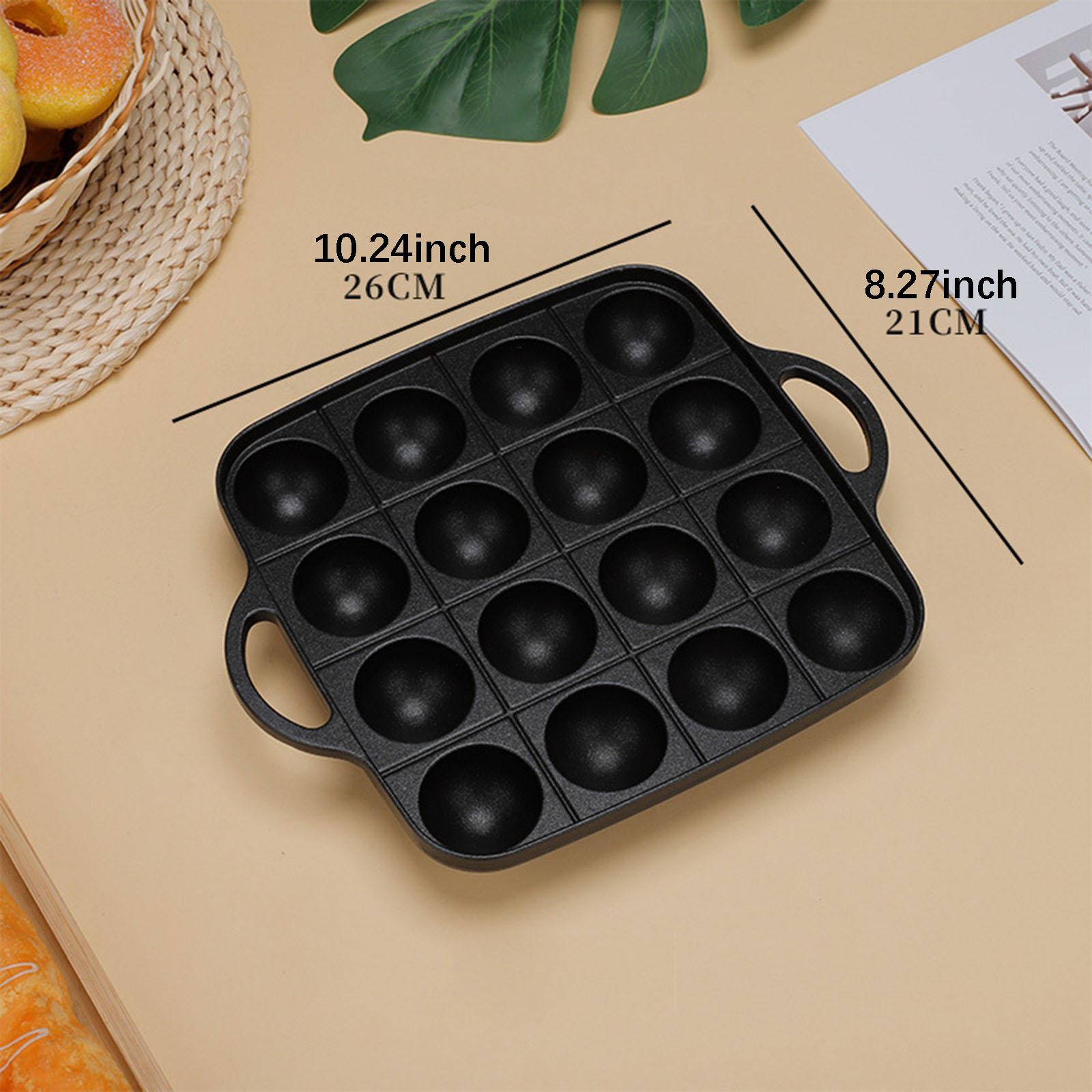 Takoyaki Grill Pan 16 Cavities - Takoyaki Grill Plate บทวิจารณ์และราคา