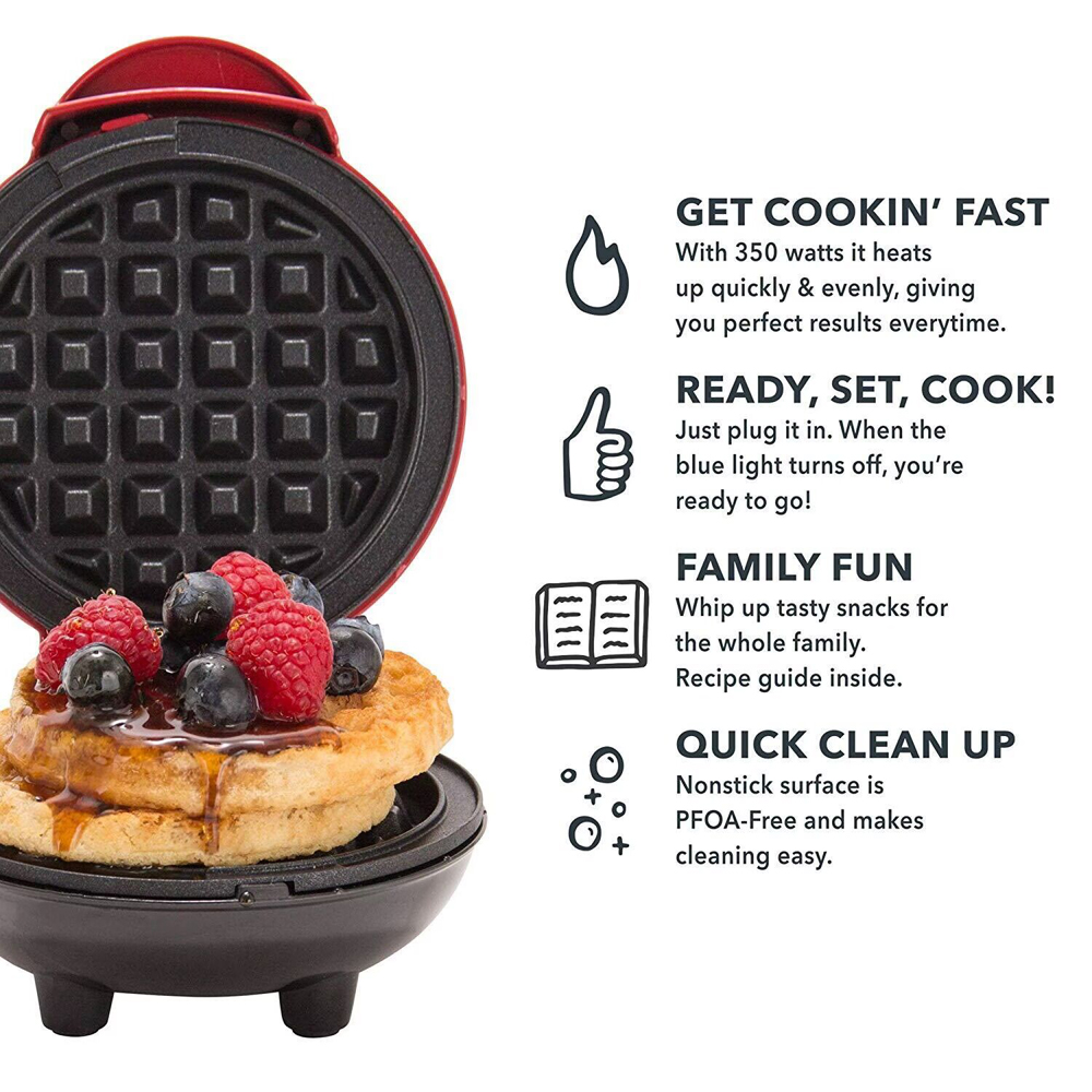 Mini Waffle Maker Bubble Egg C - Egg Waffle Pan บทวิจารณ์และราคา