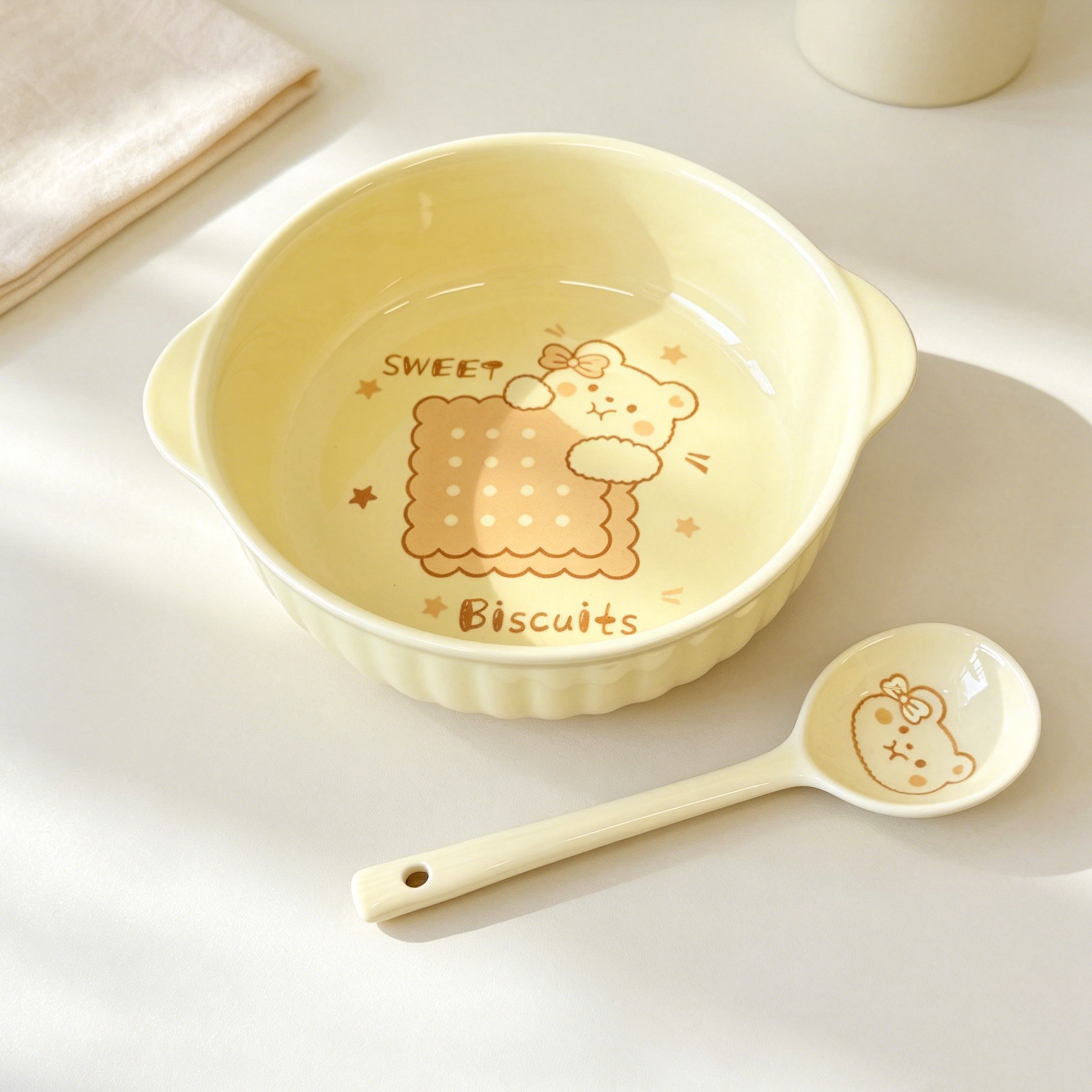 7.5 Inch Cute Cartoon Bear Rab - Dim Sum Basket บทวิจารณ์และราคา
