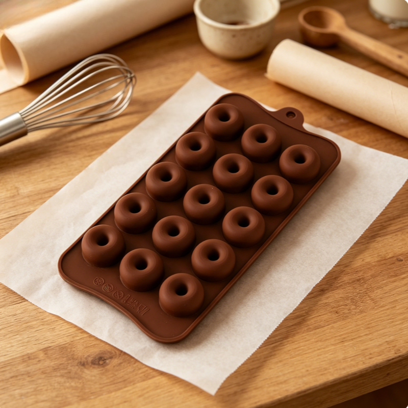 1pc donut silicone cake mold n - Donut Mold Silicone บทวิจารณ์และราคา