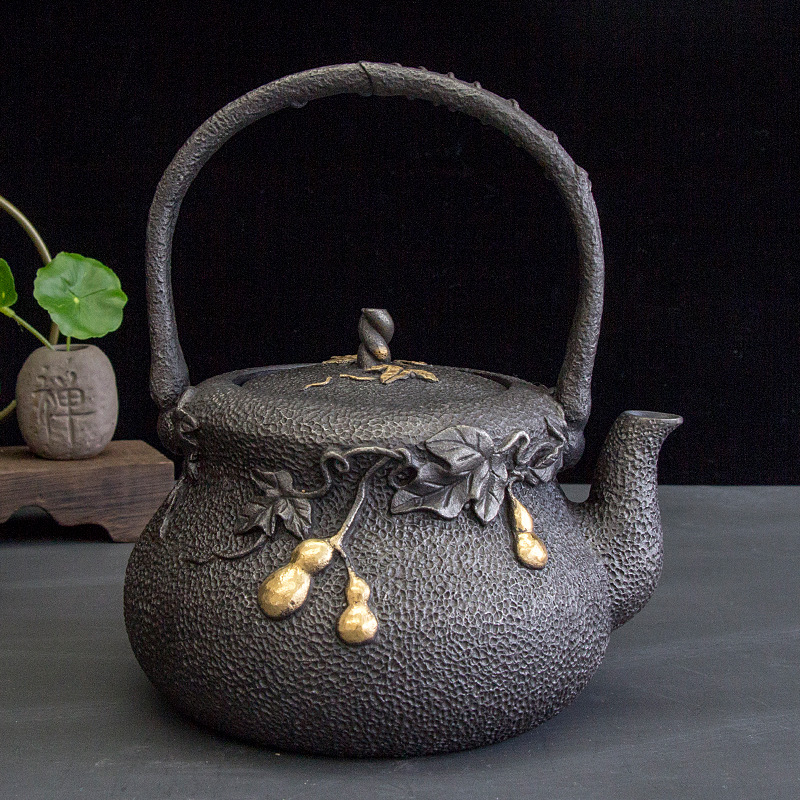 New Cast Iron Teapot Vintage T - Cast Iron Corn บทวิจารณ์และราคา