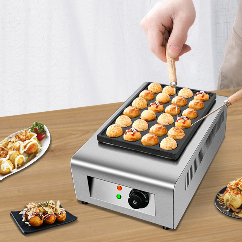 Commercial Big Power Electric  - Takoyaki Grill Plate บทวิจารณ์และราคา