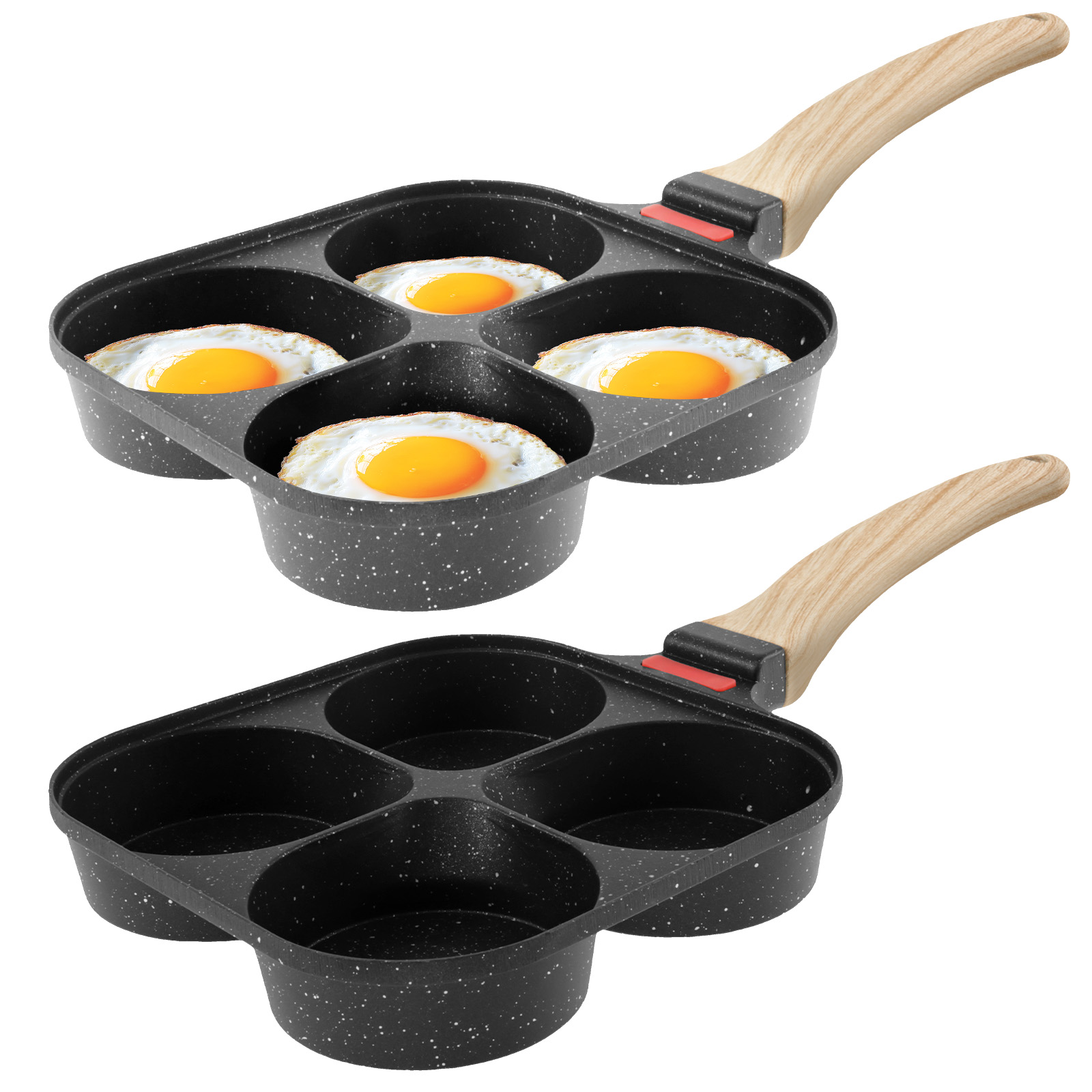 Egg Frying Pan Nonstick Pancak - Egg Waffle Pan บทวิจารณ์และราคา