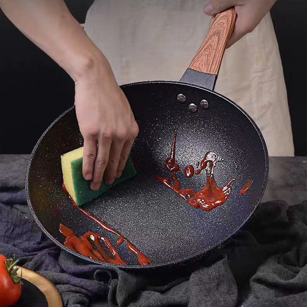 32CM Non-stick Wok Frying Pan  - Mini Pancake Griddle บทวิจารณ์และราคา