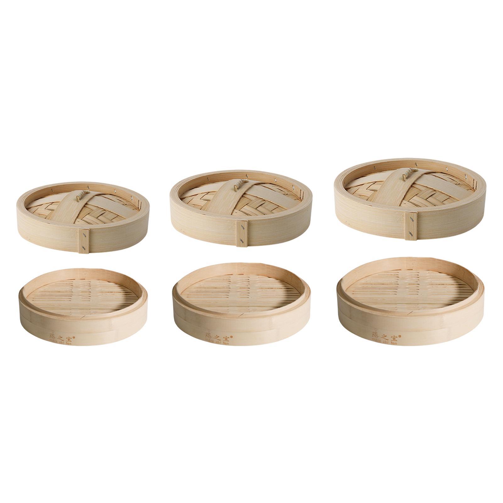 Bamboo Steamer Basket Cooker H - Bao Steamer Bamboo บทวิจารณ์และราคา
