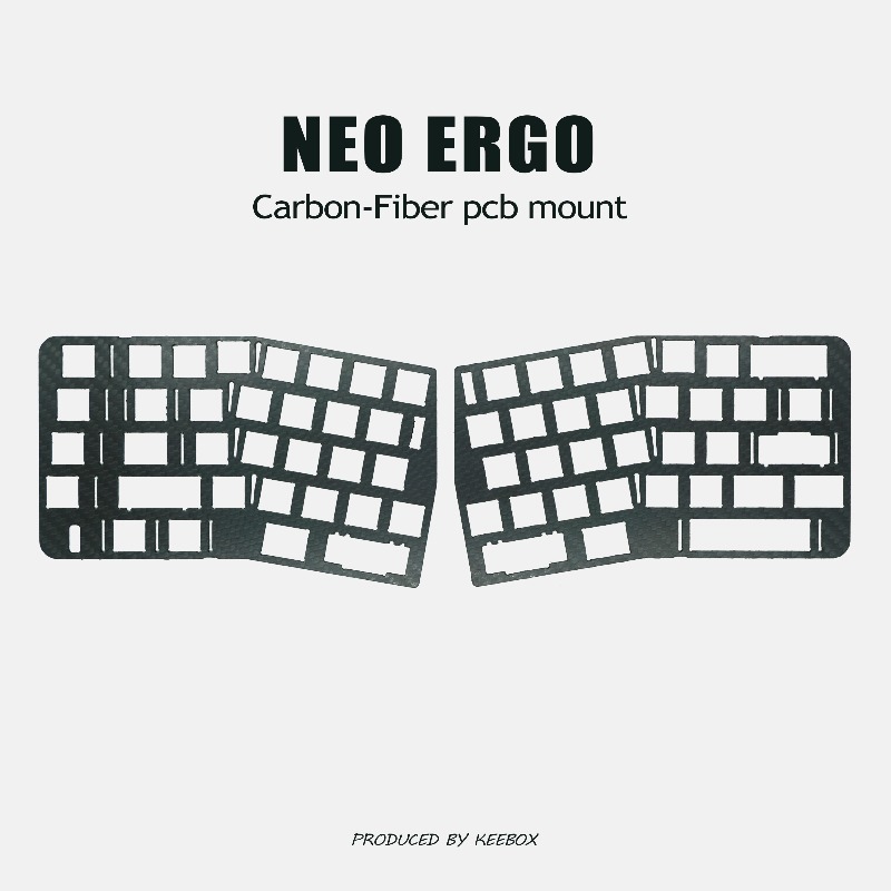 Neo Ergo Keyboard Positioning  - Crepe Pan Carbon บทวิจารณ์และราคา