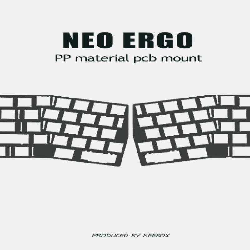 Neo Ergo Keyboard Positioning  - Crepe Pan Carbon บทวิจารณ์และราคา