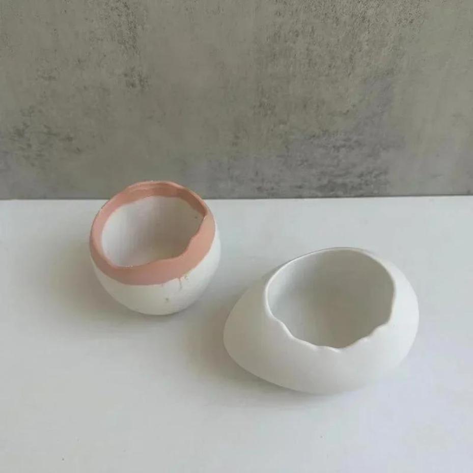 Plaster Handmade Mold Egg-shap - Potsticker Mold บทวิจารณ์และราคา