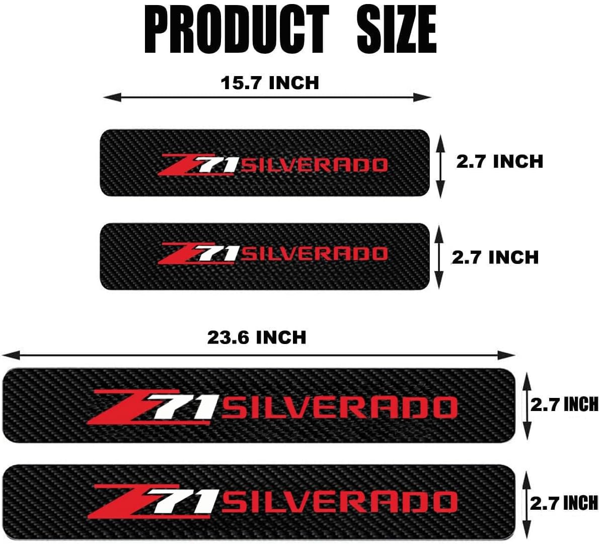 Car Door Sill Plate Guard Stic - Crepe Pan Carbon บทวิจารณ์และราคา