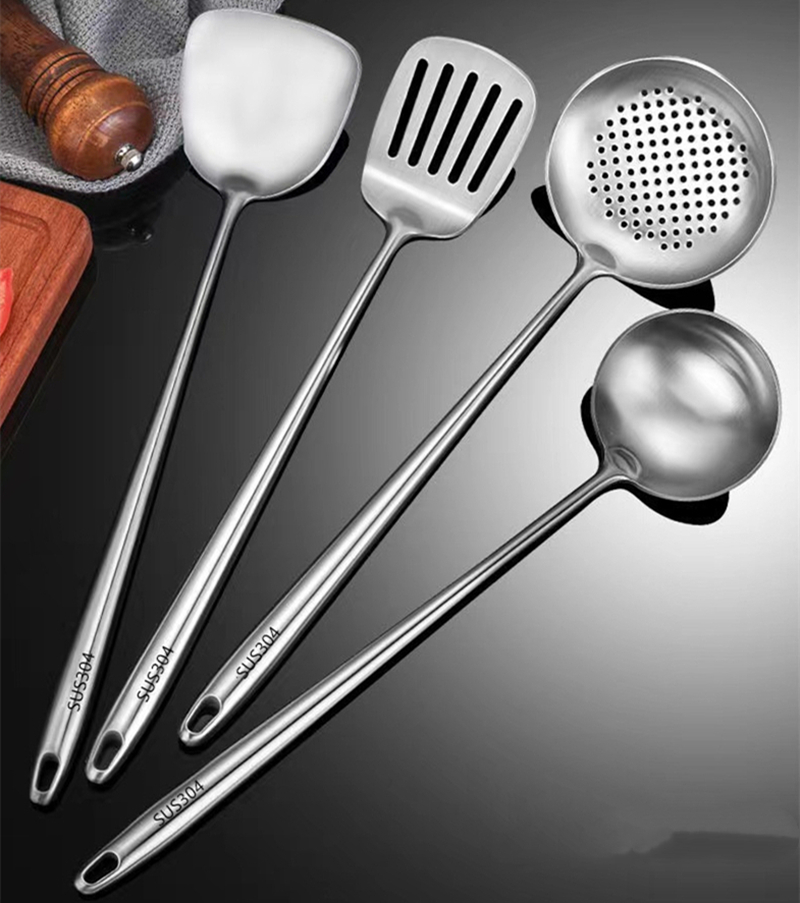 304 Stainless Steel Wok Spatul - Okonomiyaki Spatula บทวิจารณ์และราคา