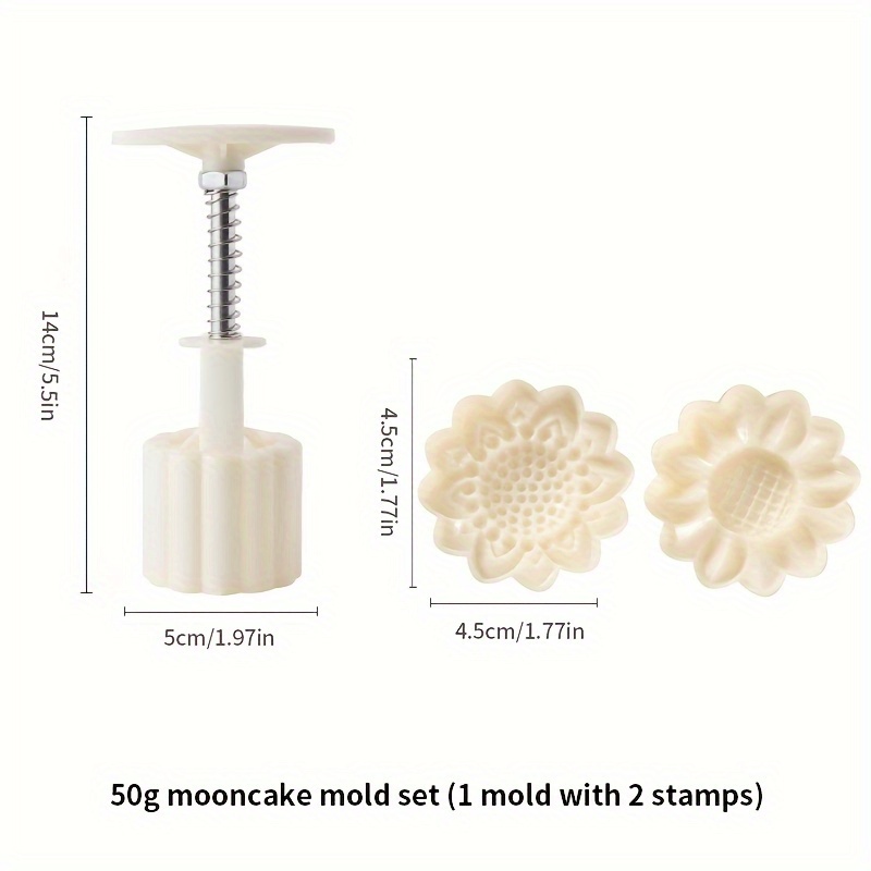 Sunflower Flowers Moon Cake Mo - Bunny Cake Mold บทวิจารณ์และราคา