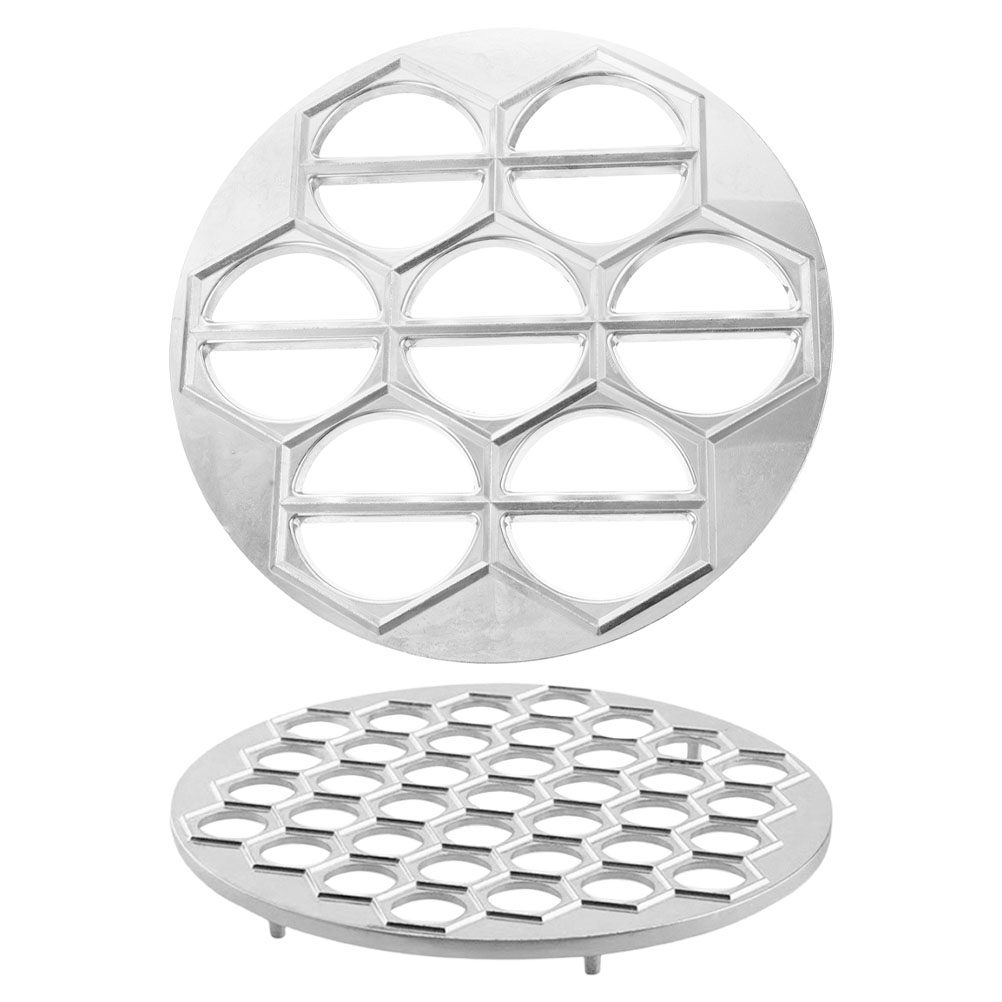 2Pcs Dumpling Mold Aluminum Al - Dumpling Press Set บทวิจารณ์และราคา