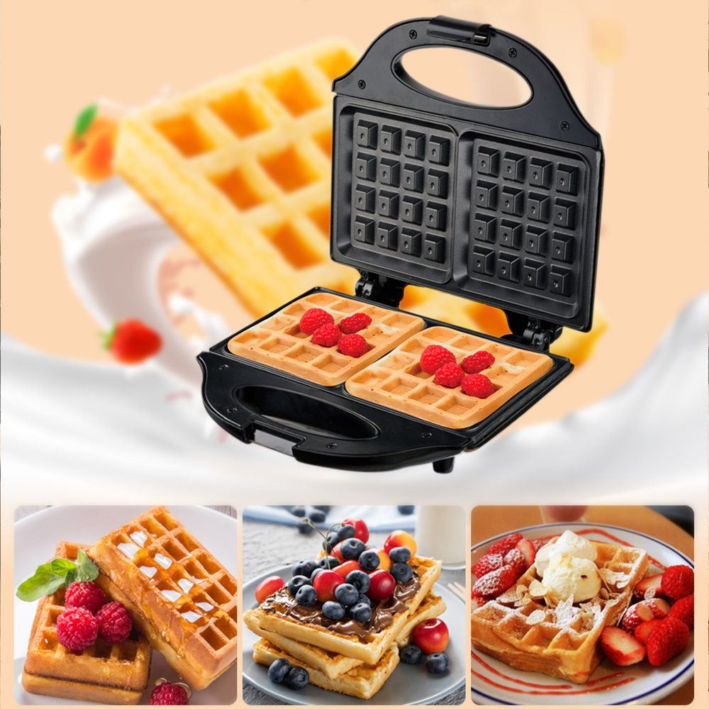Professional Electric Waffle M - Mini Pancake Griddle บทวิจารณ์และราคา