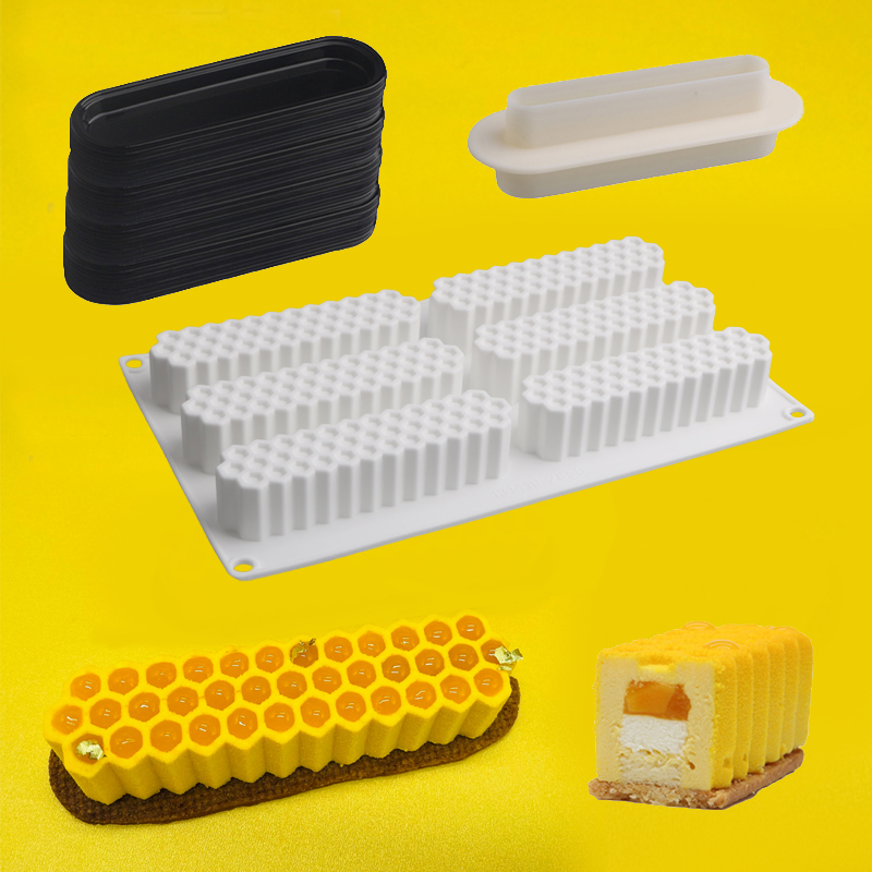 6-Cell Long Strip Honeycomb De - Bunny Cake Mold บทวิจารณ์และราคา
