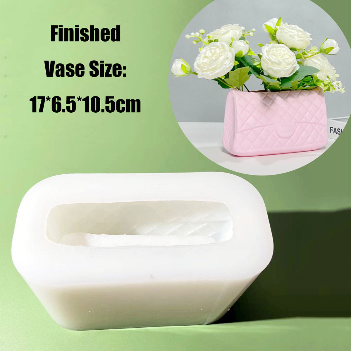 Luxury Handbag Vase Silicone M - Potsticker Mold บทวิจารณ์และราคา