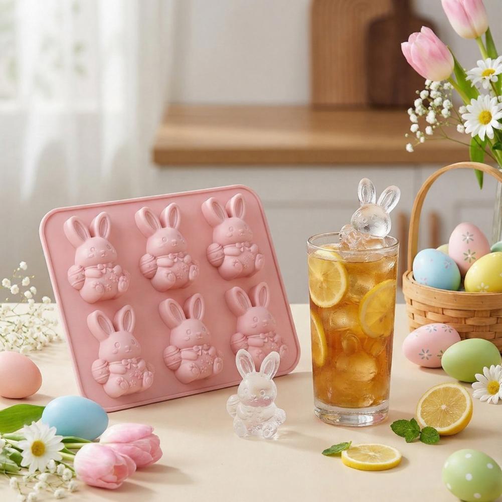Easter Ice Tray Mold Easter Bu - Bunny Cake Mold บทวิจารณ์และราคา