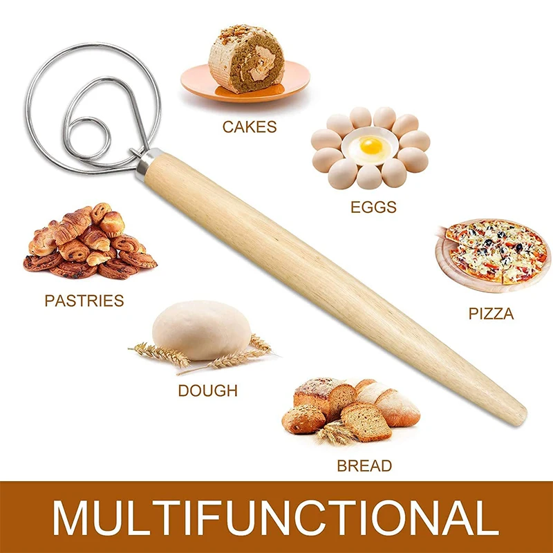 Manual Dough Mixer Danish Doug - Danish Pancake Pan บทวิจารณ์และราคา