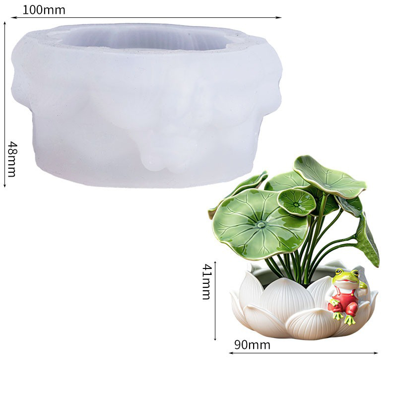 Plant Flower Pot Mold Flexible - Potsticker Mold บทวิจารณ์และราคา