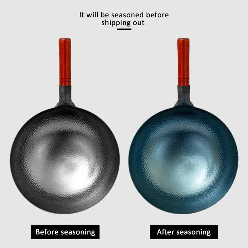 Traditional Handmade Iron Wok  - Cast Iron Corn บทวิจารณ์และราคา