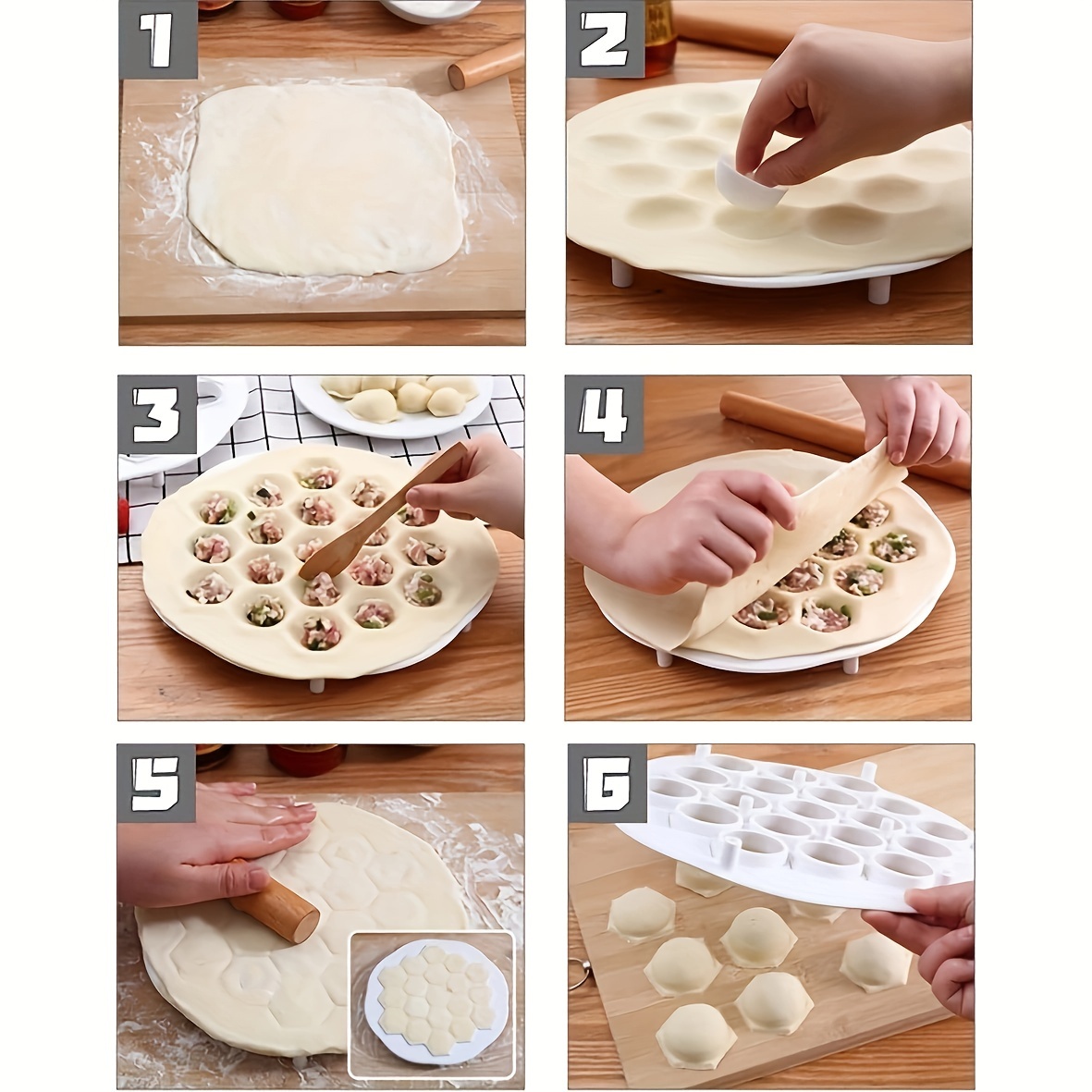 1pc- Simple Chinese Dumplings  - Dumpling Press Set บทวิจารณ์และราคา