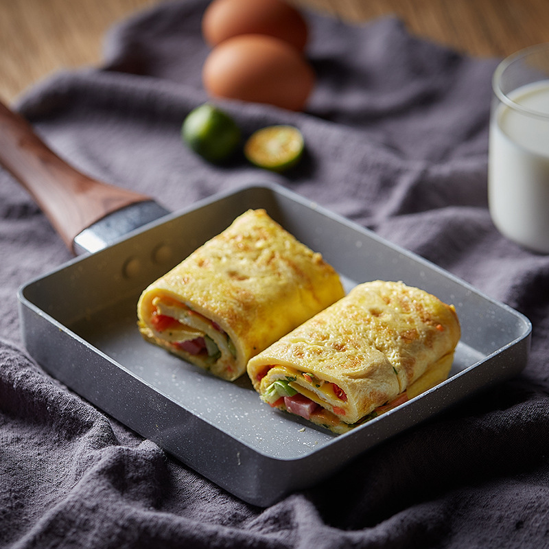 Frying Pan Tamagoyaki Omelette - Mini Pancake Griddle บทวิจารณ์และราคา