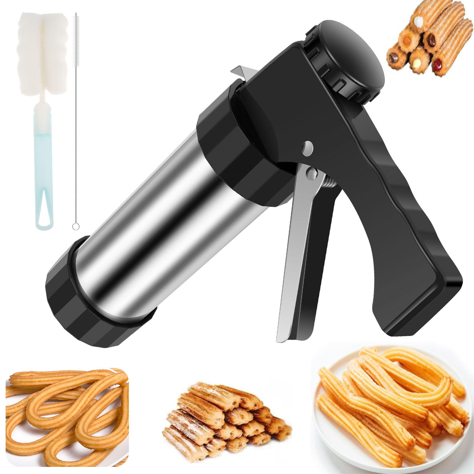 Churro Maker Machine Cookie Pr - Churros Maker Gun บทวิจารณ์และราคา