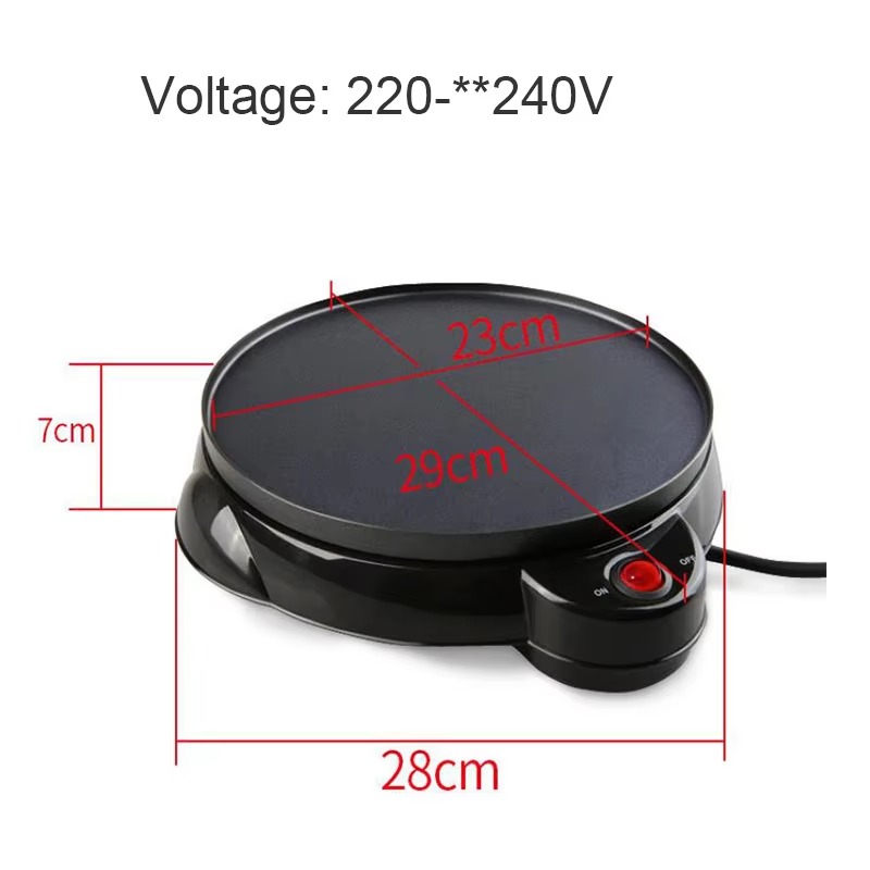 220V 650W Kitchen Electric Cre - Mini Pancake Griddle บทวิจารณ์และราคา