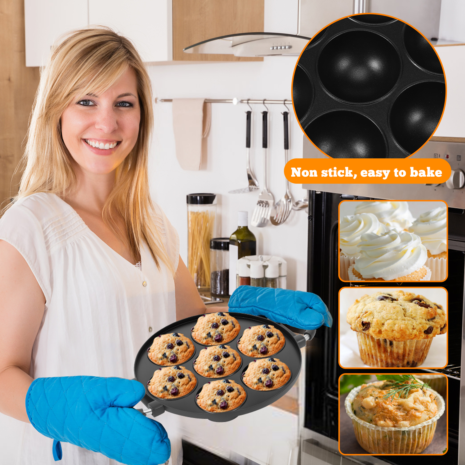 16/7 Holes Takoyaki Pan Alumin - Takoyaki Grill Plate บทวิจารณ์และราคา