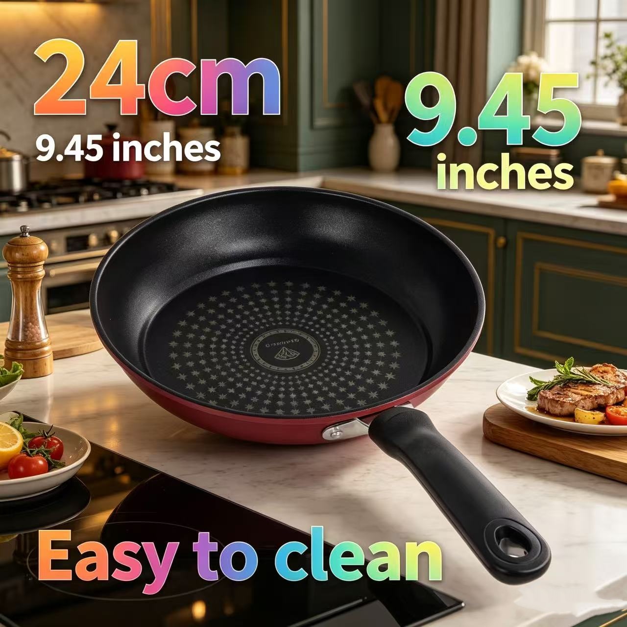 Premium Granite Non Stick Fryi - Egg Waffle Pan บทวิจารณ์และราคา