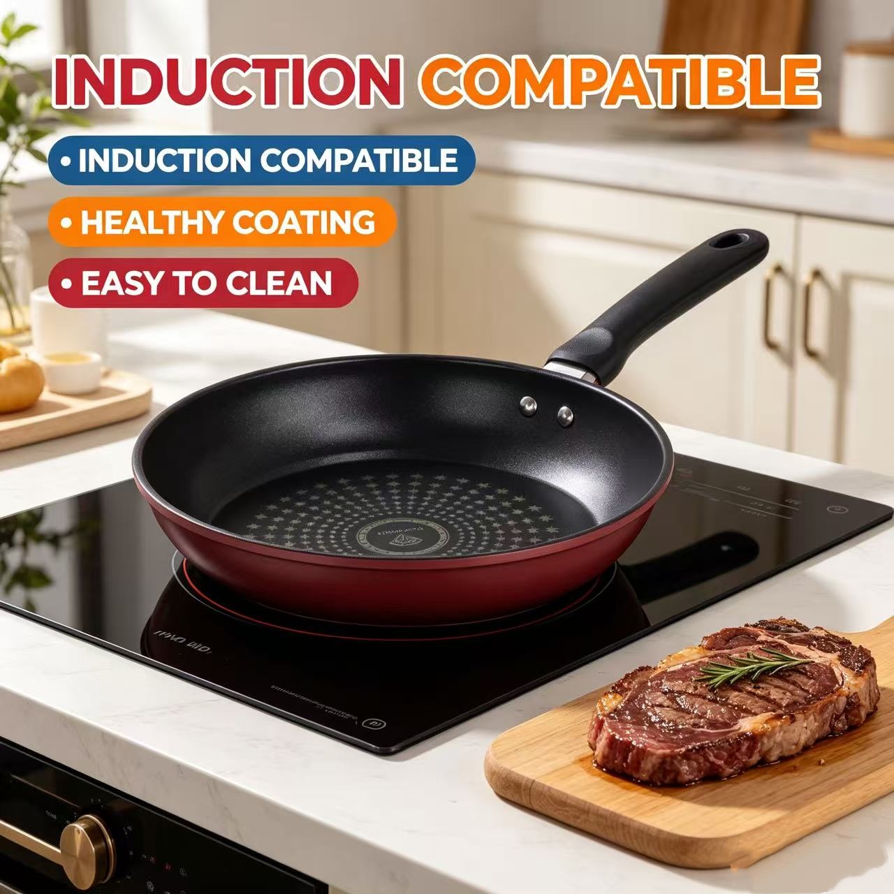 Premium Granite Non Stick Fryi - Egg Waffle Pan บทวิจารณ์และราคา