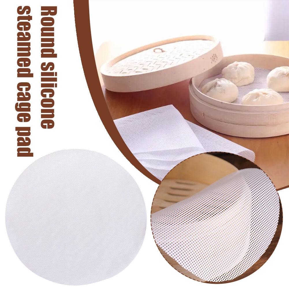 Silicone Bamboo Steamer Liners - Bao Steamer Bamboo บทวิจารณ์และราคา