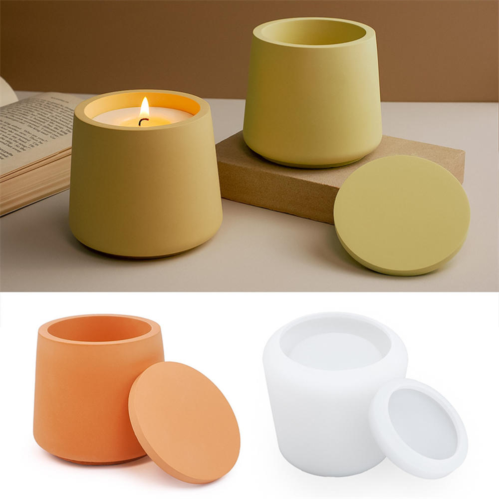 Candle Jar Silicone Mold With  - Potsticker Mold บทวิจารณ์และราคา