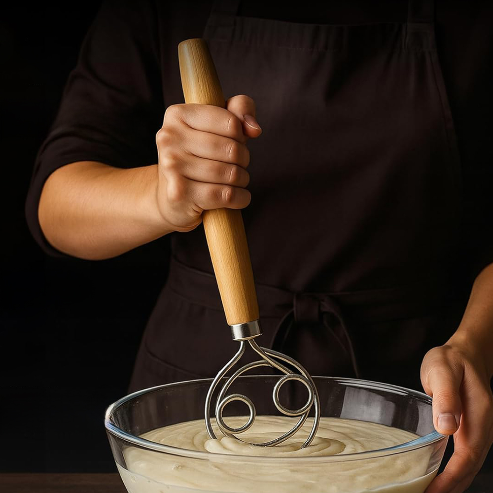 304 Stainless Steel Dough Whis - Danish Pancake Pan บทวิจารณ์และราคา