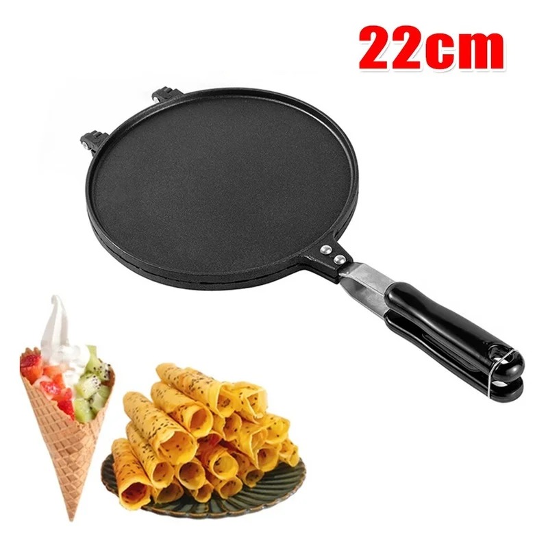 22cm Non-Stick Egg Roll Waffle - Egg Waffle Pan บทวิจารณ์และราคา