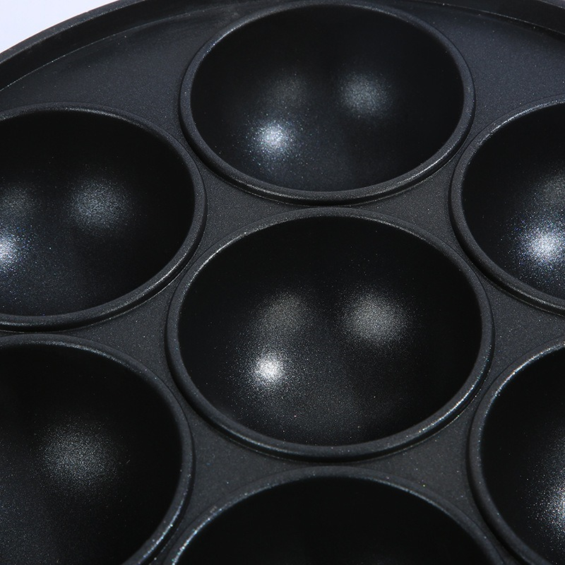 7 Hole Cake Cooking Pan Cast I - Egg Waffle Pan บทวิจารณ์และราคา