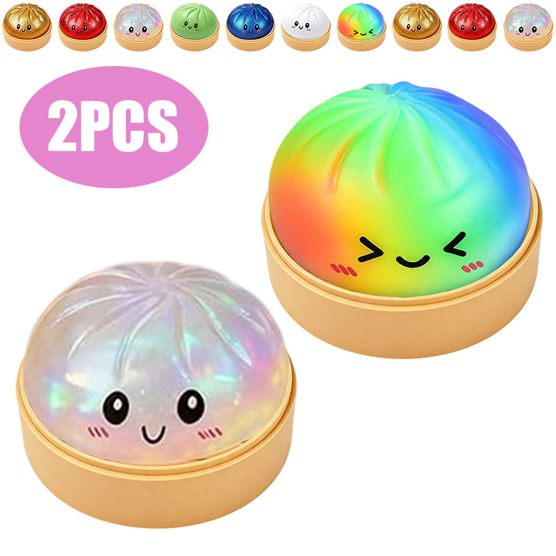 Bao Bun Squishy Toy with Bambo - Bao Steamer Bamboo บทวิจารณ์และราคา