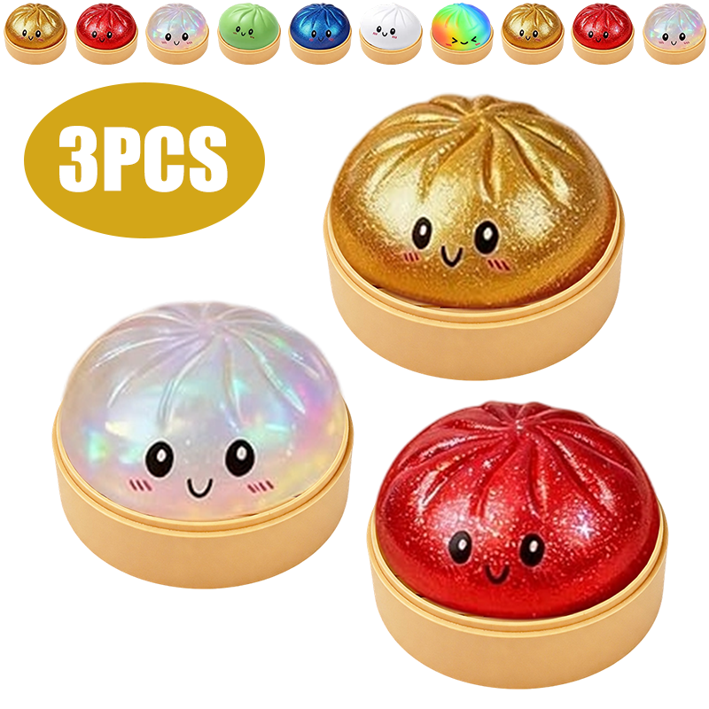 Bao Bun Squishy Toy with Bambo - Bao Steamer Bamboo บทวิจารณ์และราคา