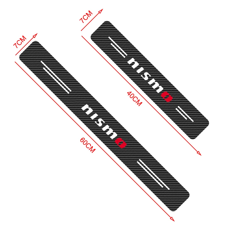 4Pcs Car Door Threshold Carbon - Crepe Pan Carbon บทวิจารณ์และราคา