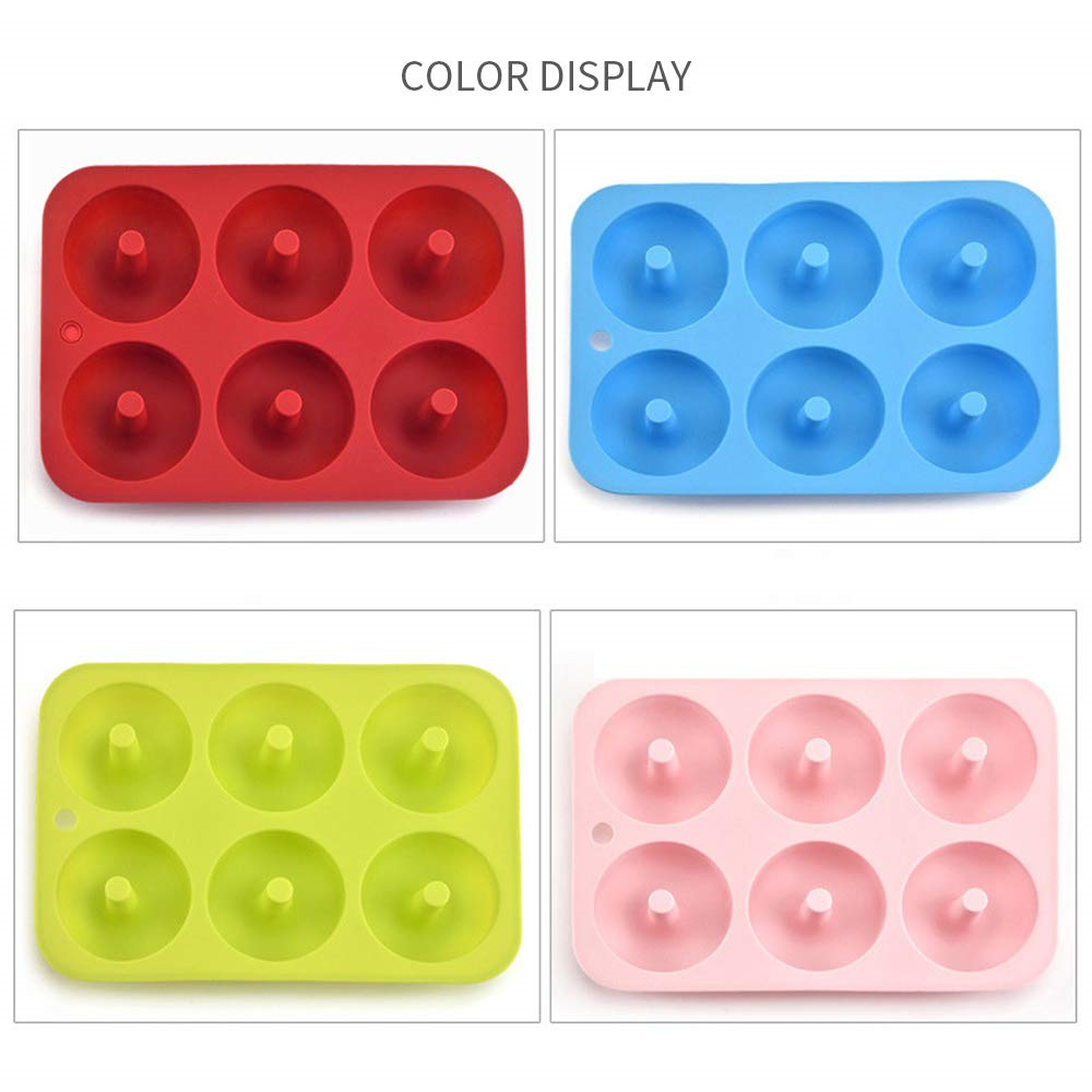 6 Holes Silicone Donut Mold Ba - Donut Mold Silicone บทวิจารณ์และราคา
