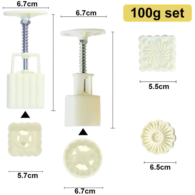 1set DIY Baking Mooncake Mold  - Bunny Cake Mold บทวิจารณ์และราคา
