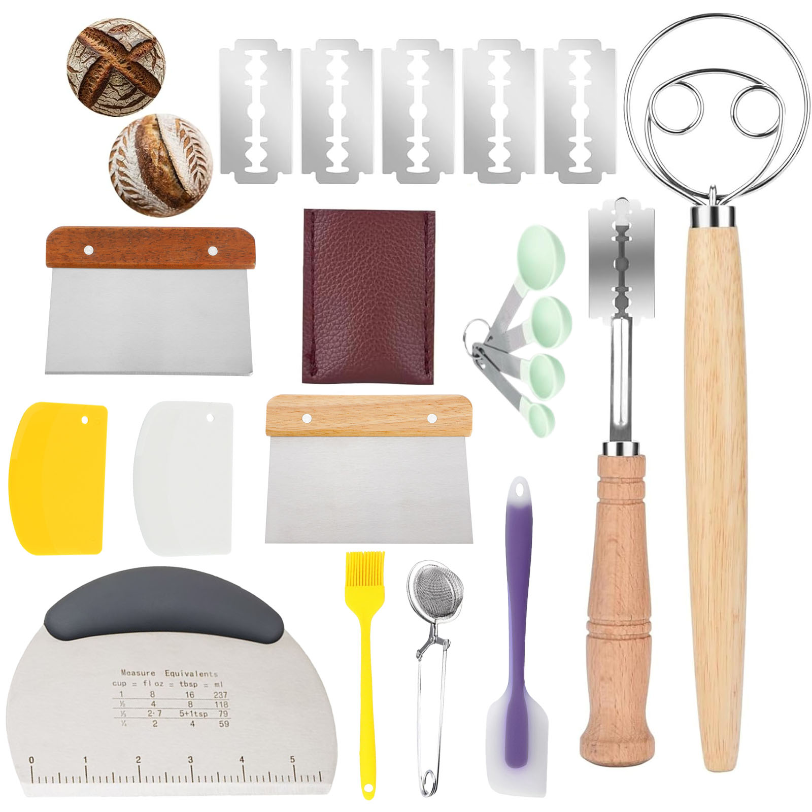 Sourdough Bread Baking Supplie - Danish Pancake Pan บทวิจารณ์และราคา