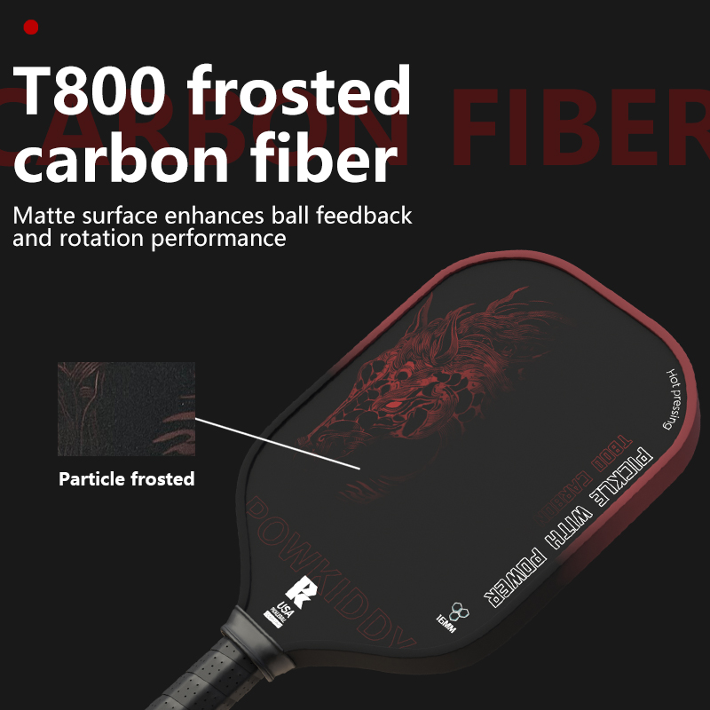 T800 Carbon Fiber Pickleball P - Crepe Pan Carbon บทวิจารณ์และราคา