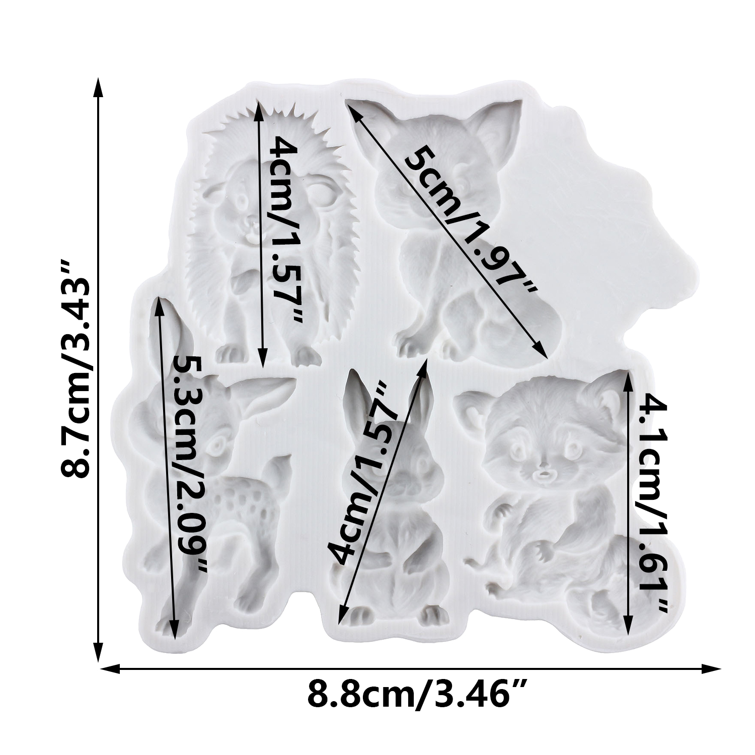 Animal Themed Silicone Molds F - Bunny Cake Mold บทวิจารณ์และราคา