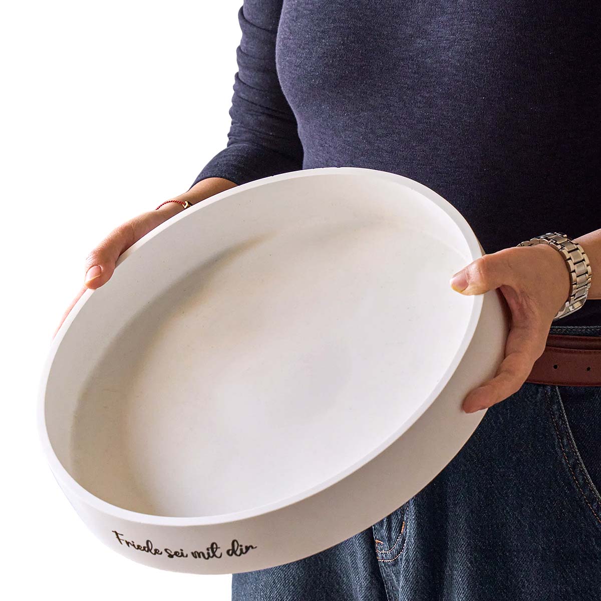 Concrete Round Candle Bowl Ves - Potsticker Mold บทวิจารณ์และราคา