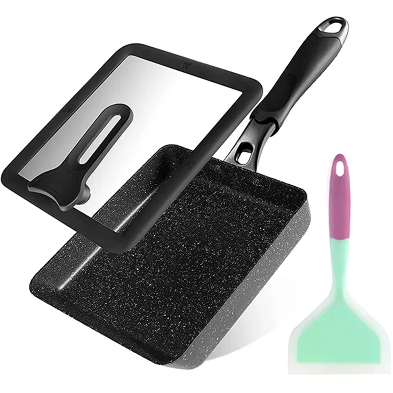 Japanese Omelette Pan / Tamago - Okonomiyaki Spatula บทวิจารณ์และราคา