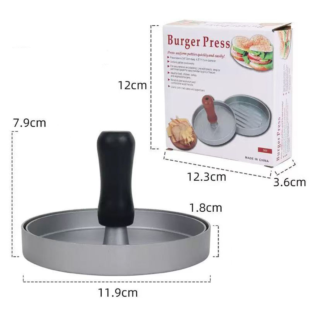 Burger Press Hamburger Meat To - Hot Dog Press บทวิจารณ์และราคา