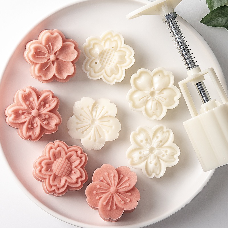 Mooncake Mold Plastic Hand-Pre - Bunny Cake Mold บทวิจารณ์และราคา