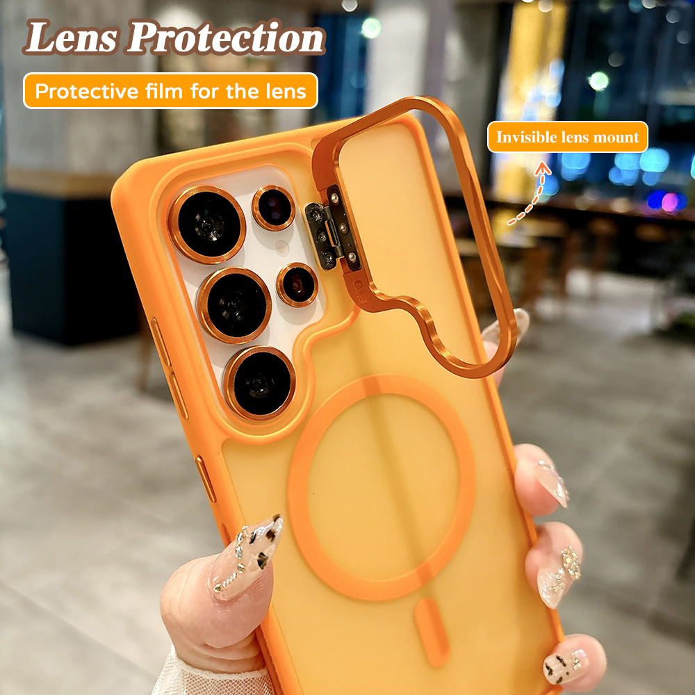 Magnetic Lens Kickstand Phone  - Taco Stand Holder บทวิจารณ์และราคา
